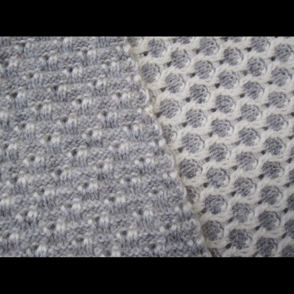 Chanel Mens Womens Cashmere Logo Embroidered Shawl - Picture 8 of 8